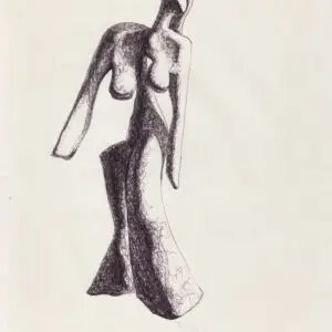 un disegno di donna